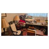 Rocker and tons of purses