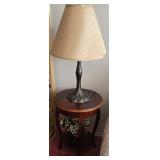 Real wood end tables, this has a match