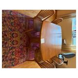 Oak Amish table and 4 chairs