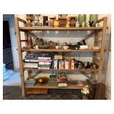Lots of unique pieces and shelf for sale