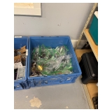 A large box of hardware with anything you could possibly need.