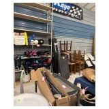 life jackets, kitchen stools & race ramps