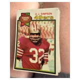 Topps vintage Football cards