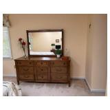 Drexel Heritage 9 drawer Dresser with Mirror