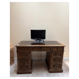 Drexel Heritage Talavera Collection Leather Top Desk