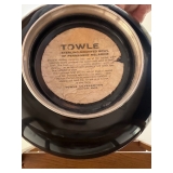 Towle Black Melamine Sterling Silver Base