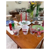 Mid Century Christmas Barware