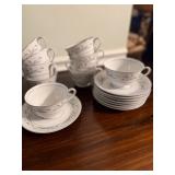 China with platinum trim.