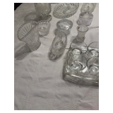 Lots of crystal and glass