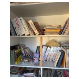 Lots and lots of craft books.
