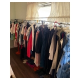 Lots of women’s clothes mostly size 14 and 16.