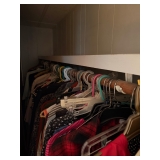  Lots of women’s clothes.