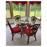 Glass Table & Chairs