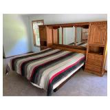 Oak Bed Set