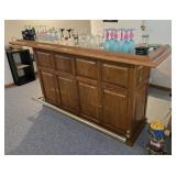 Bar w/glasses