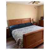 Sleigh Bed