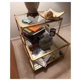 Glass end table