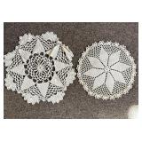 Vintage Hand Made Crocheted Doily (Many)