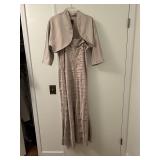 JS Tan Gown Size 12 