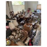Mixed view of items that will be put out for sale