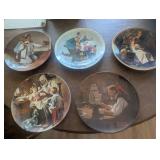 Norman Rockwell plates 
