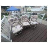 Outdoor patio chairs