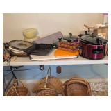 Kitchen and baskets 