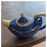 Hall cobalt blue Aladdin teapot 