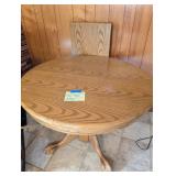 42" dining table, 16" leaf