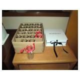 Basement:   Box of small bottles, White box