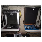 Basement:  ART Multi-Verb III, Peavey Artist VT series 115BW, Klipsch mx80, Bose me-50