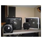 Basement:  Logitech Speaker, Peavery 1245m, PeaveyBE Equipt, Polar Star