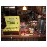 Kitchen: Silverware, Coffee Maker