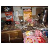 Kitchen:  Cake Tins-Donald Duck, Mickey Mouse, Witch