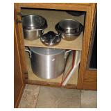Kitchen:  pots, Pans