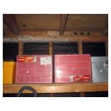 Garage:  Parts & nuts, bolts boxes