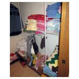 Upstairs Bedroom Left: Closet