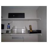 Upstairs Bedroom Right:  Paper trays