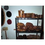 Upstairs Bedroom Left: Hawaiian Bowls, etc.