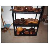 Upstairs Bedroom Left: Hawaiian Bowls, etc.