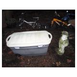 OutSide: Storage Bin, Cement Boy