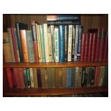 Living Room  Vintage Books (Some in the 1800