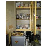 Kitchen  Glasses, Cups, Coffee Maker, Microwave Oven