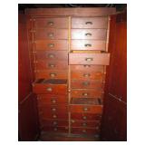Basement  Beautiful Vintage Cabinet with 24 Drawers (Great Condition)