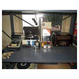 Bed Room Left  Bakelite GE Radio Model 100, Bell & Howell Super 8 Autoload #311, Kodak #