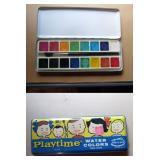 Bed Room Left  Childs watercolors in tin box