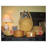 Living Room:  Baskets