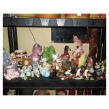 Living Room: Ceramic animals