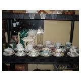 Living Room:  Cups & Saucers