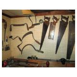 Basement: More Saws, Sickles, Wood Plane 